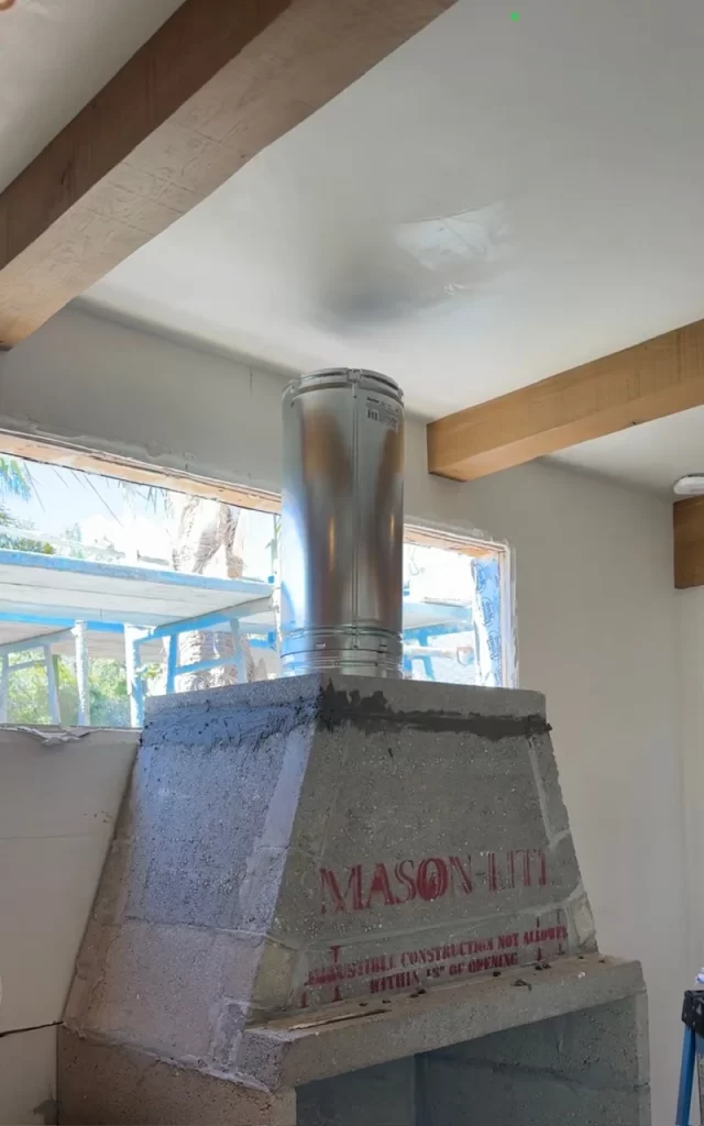 Masonry fire box repairs done by Mr Chimney Services